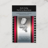 Automatisch hoofdschilderen | Modern Visitekaartje (Voorkant)