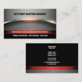 Automatisch hoofdschilderen | Modern Visitekaartje (Voorkant / Achterkant)