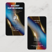 Automatisch hoofdschilderen | Modern Visitekaartje (Voorkant / Achterkant)