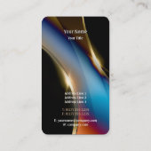 Automatisch hoofdschilderen | Modern Visitekaartje (Achterkant)