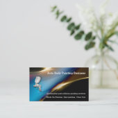 Automatisch hoofdschilderen | Professioneel Visite Visitekaartje (Staand voorkant)