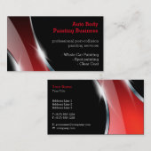 Automatisch hoofdschilderen | Professioneel Visite Visitekaartje (Voorkant / Achterkant)