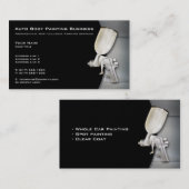 Automatisch hoofdschilderen | Professioneel Visite Visitekaartje (Voorkant / Achterkant)