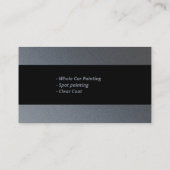 Automatisch hoofdschilderen | Professionele platin Visitekaartje (Achterkant)