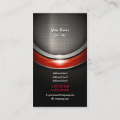 Automatisch hoofdschilderen | Retro-auto's Visitekaartje (Achterkant)