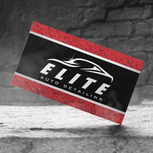 Automatisch informatie over het wassen van automat visitekaartje