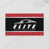 Automatisch informatie over het wassen van automat visitekaartje (Voorkant)