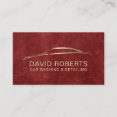 Automatisch informatie over reparatie van auto's i visitekaartje (Voorkant)