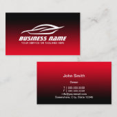 Automatisch informatie over reparatie van auto's m visitekaartje (Voorkant / Achterkant)