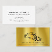 Automatisch informeren, automatisch repareren van  visitekaartje (Voorkant / Achterkant)