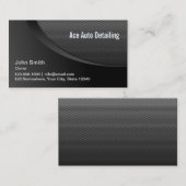 Automatisch informeren van moderne auto's visitekaartje (Voorkant / Achterkant)