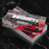 Automatisch informeren van professionele wasmachin visitekaartje