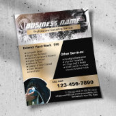 Automatisch informeren van professionele wasprogra flyer