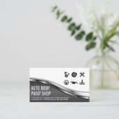 Automatisch lichaam kopen | Auto-dienstpictogramme Visitekaartje (Staand voorkant)