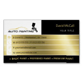 Automatisch lichaam kopen en schilderen | Verf Spr Magnetisch Visitekaartje (Voorkant)
