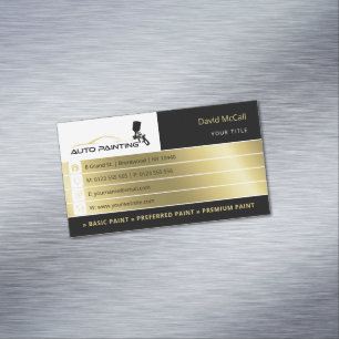 Automatisch lichaam kopen en schilderen   Verf Spr Magnetisch Visitekaartje