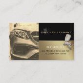 Automatisch lichaam kopen en schilderen | Verf Spr Visitekaartje (Achterkant)