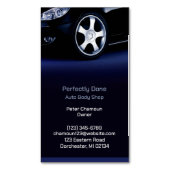 Automatisch lichaam kopen magnetisch visitekaartje (Voorkant Verticaal)