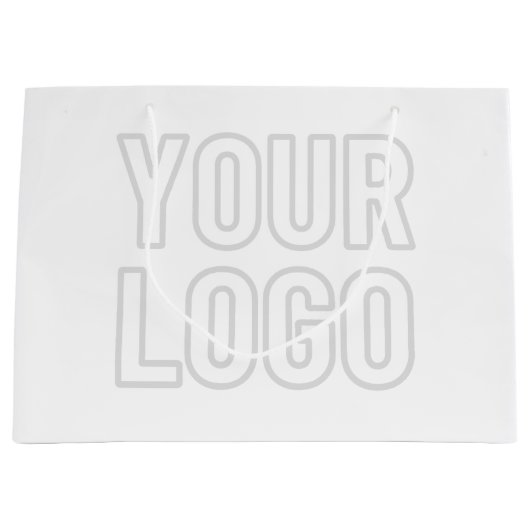 Automatisch logo lichten voor achtergrond groot cadeauzakje (Voorkant)