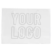 Automatisch logo lichten voor achtergrond groot cadeauzakje (Achterkant)