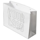 Automatisch logo lichten voor achtergrond groot cadeauzakje (Achterkant Gekanteld)