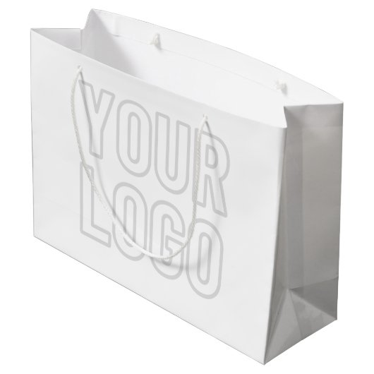 Automatisch logo lichter maken voor achtergrond groot cadeauzakje (Achterkant Gekanteld)