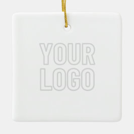 Automatisch logo lichter maken voor achtergrond keramisch ornament