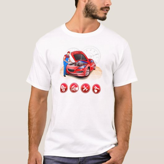 Automatisch mechanisch t-shirt (Voorkant)