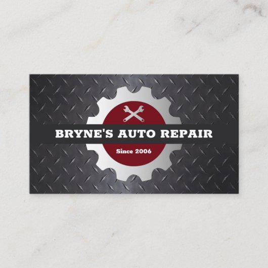 Automatisch mechanisch visitekaartje (Voorkant)