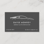 Automatisch mobiel Visitekaartje met details (Voorkant)