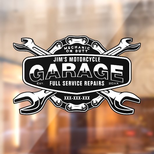 Automatisch motorfietsproces aanpassen raamsticker (Vel 2)