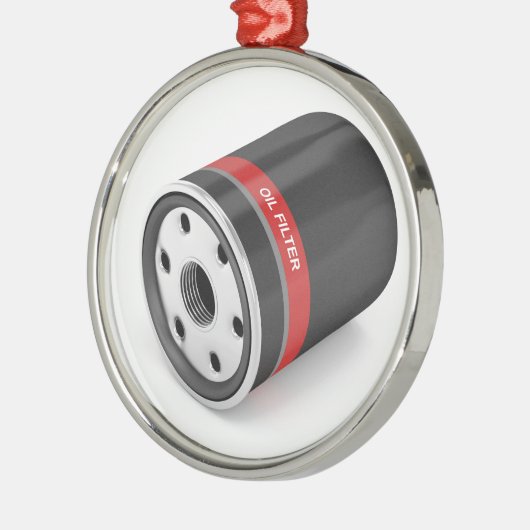 Automatisch oliefilter metalen ornament (Links)