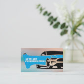 Automatisch omwikkelen | Aanpassingen van auto's Visitekaartje (Staand voorkant)