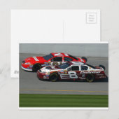 Automatisch racen briefkaart (Voorkant / Achterkant)