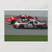 Automatisch racen briefkaart (Voorkant)