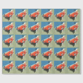  automatisch racen cadeaupapier (Vlak)