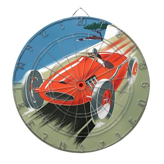  automatisch racen dartbord (Voorkant)