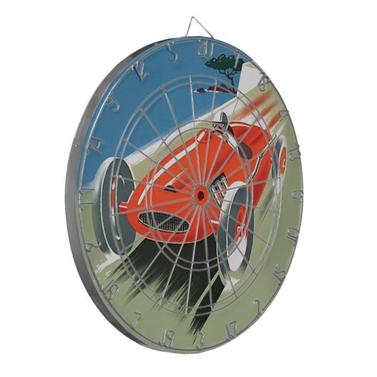  automatisch racen dartbord (Voorkant Links)