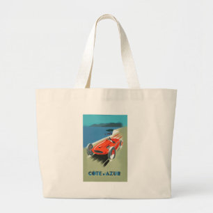 automatisch racen grote tote bag