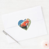  automatisch racen hart sticker (Envelop)