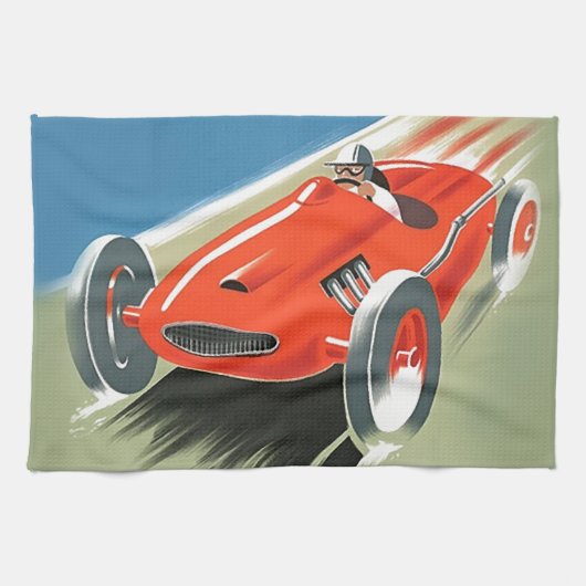 automatisch racen theedoek (Horizontaal)