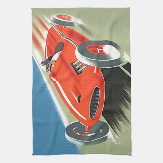  automatisch racen theedoek (Verticaal)