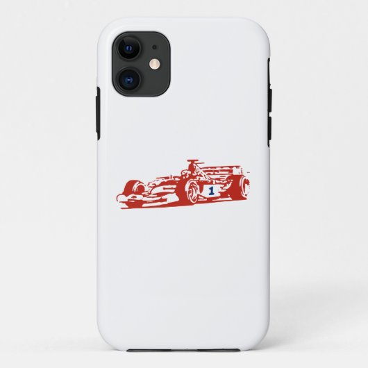 Automatisch raceontwerp Case-Mate iPhone case (Achterkant)
