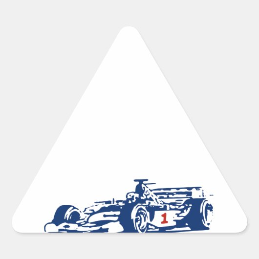 Automatisch raceontwerp sticker (Voorkant)