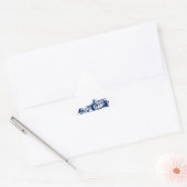 Automatisch raceontwerp sticker (Envelop)