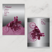 AUTOMATISCH REPARAAT AUTOMOTIEF MONOGRAM CHROOM ME VISITEKAARTJE (Voorkant / Achterkant)