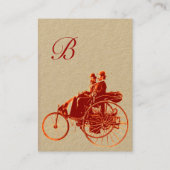 AUTOMATISCH REPARAAT AUTOMOTIVE MONOGRAM Brown Kra Visitekaartje (Achterkant)