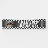 Automatisch repareren aanpassen Winkel met uw Logo Spandoek (Horizontaal)