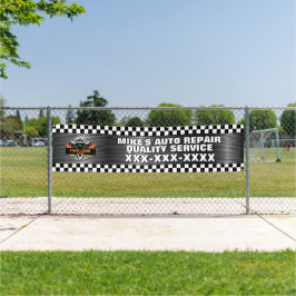 Automatisch repareren aanpassen Winkel met uw Logo Spandoek