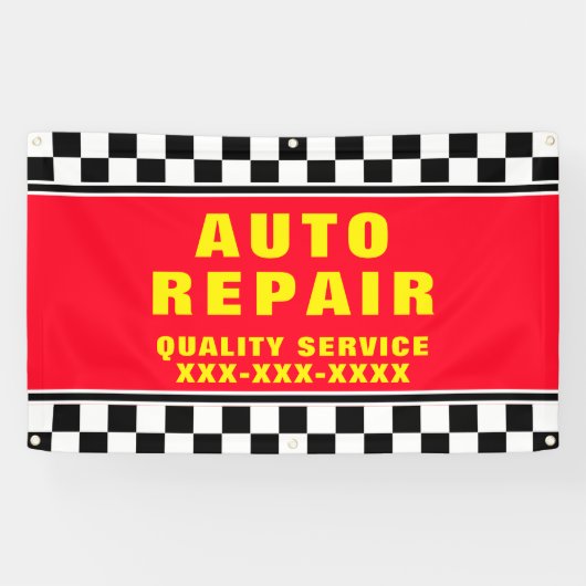 Automatisch repareren, controleren vlag aanpassen spandoek (Horizontaal)